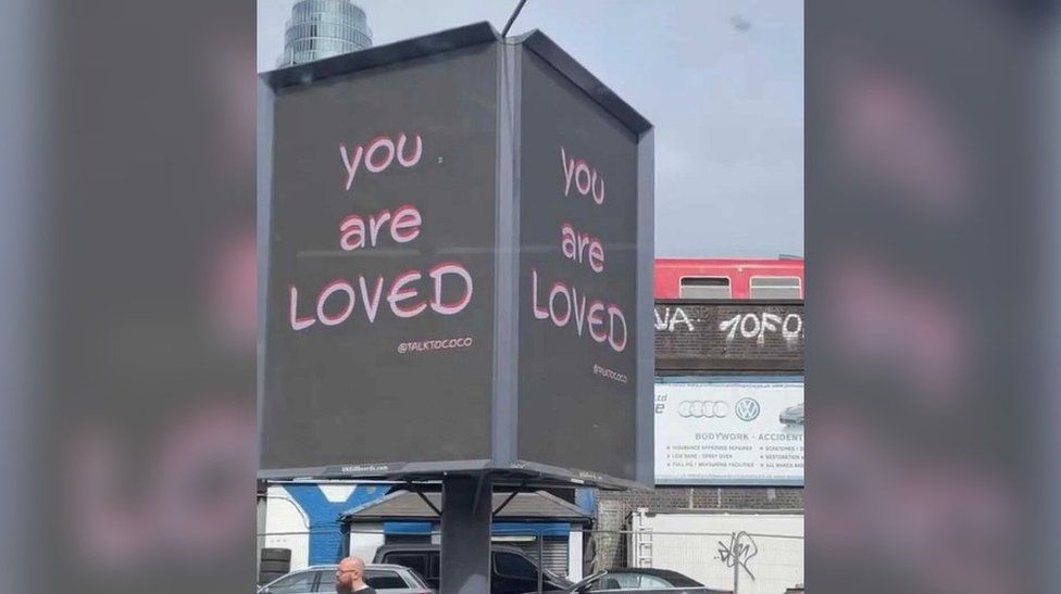 One of Talk to Coco's affirmations, saying "you are loved"
