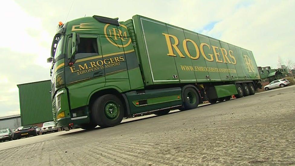 EM Rogers truck