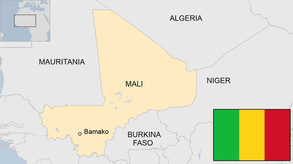 Map of Mali