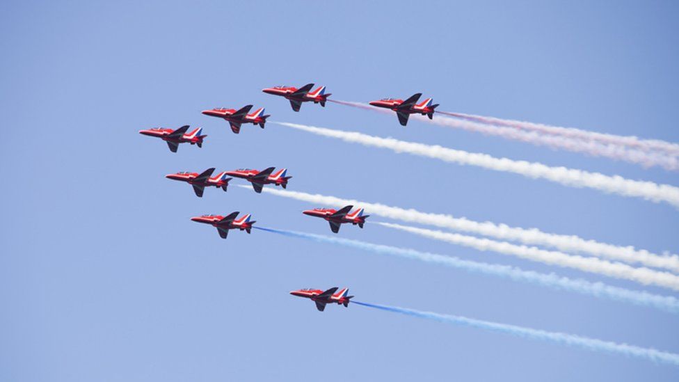 The RAF display team