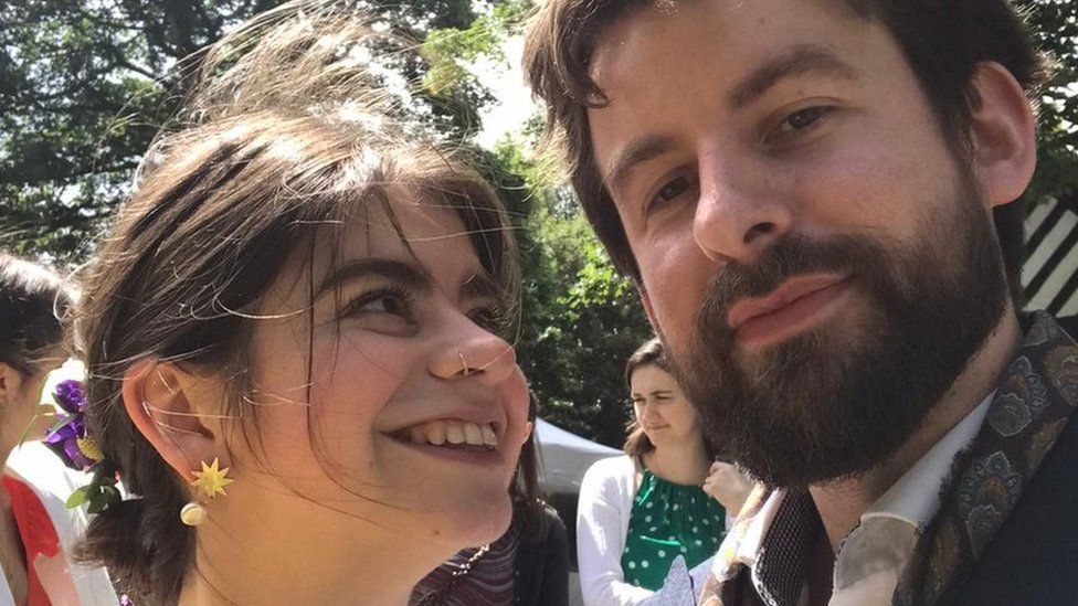 Sam Nash and Jessica Haywood got married on Saturday morning