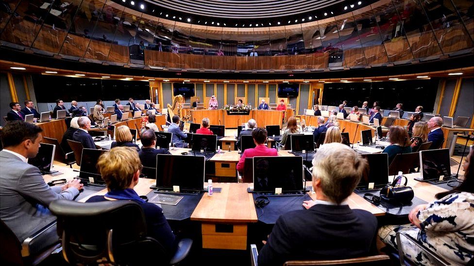 Senedd chamber