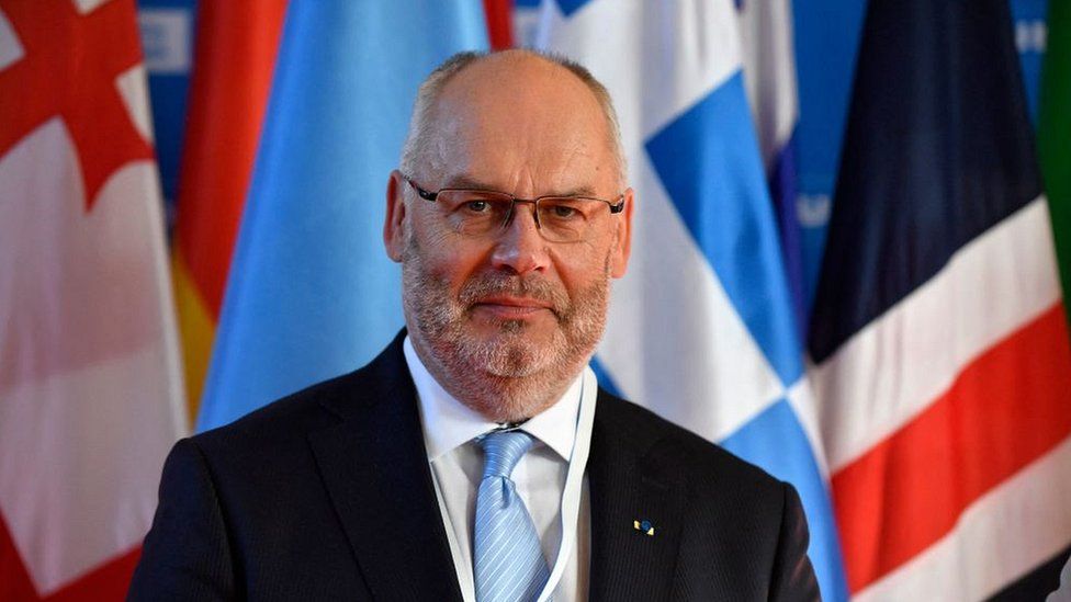 Estonia's President Alar Karis