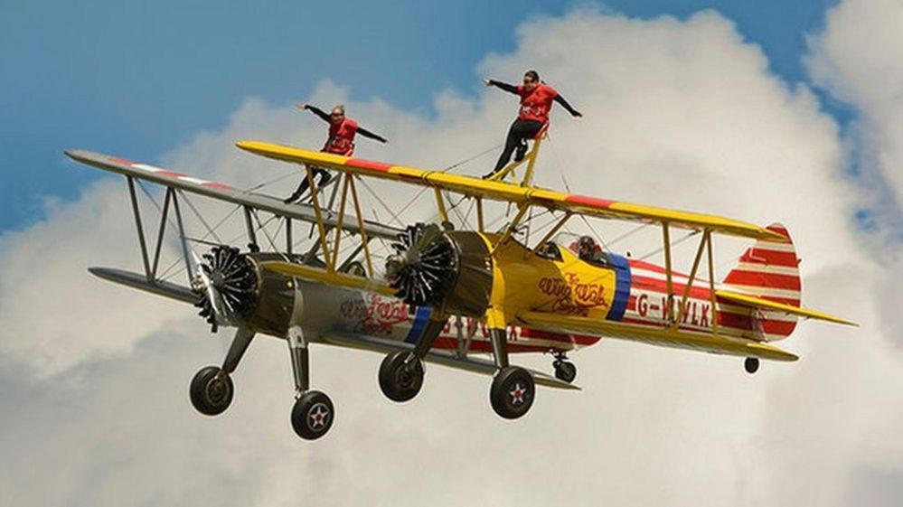 Wing Walkers in action