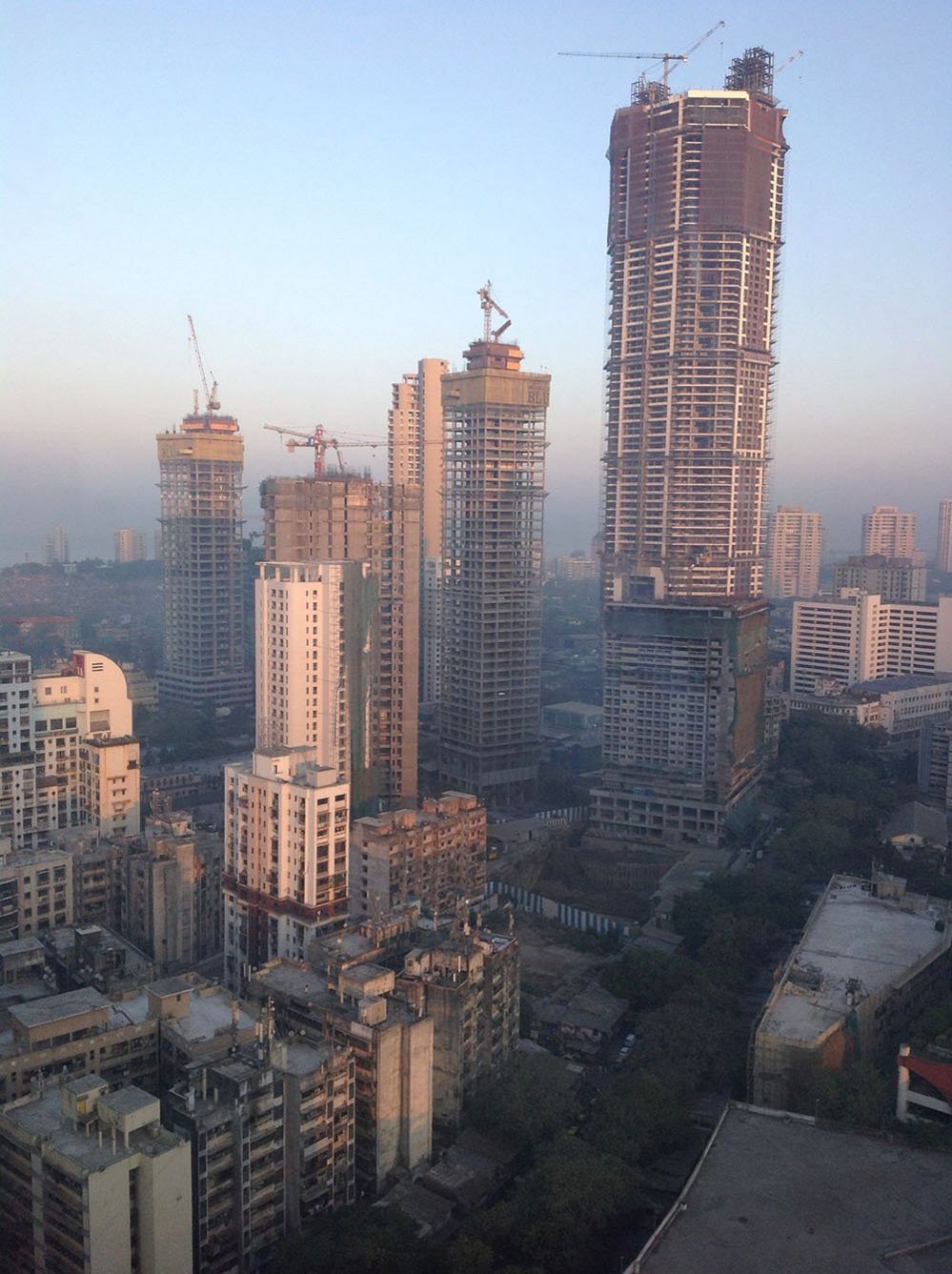 Skyscrapers in Mumbai