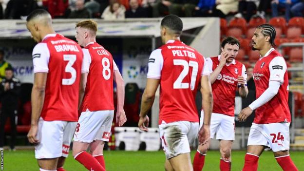 Rotherham look on dejected