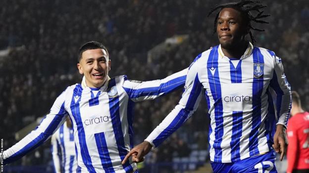 Ian Poveda (left) celebrates with Ike Ugbo