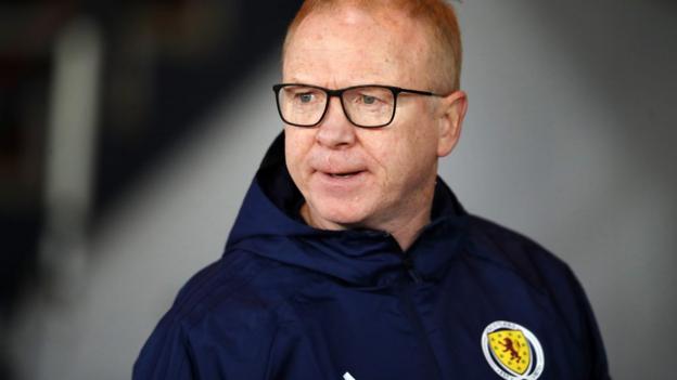 Alex McLeish was sacked in 2019 despite winning winning his last games as Scotland boss