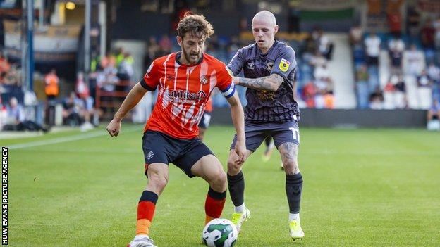 Defender Tom Lockyer has not played in the Championship for Luton Town so far this season