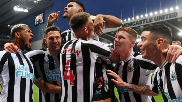 Newcastle celebrate