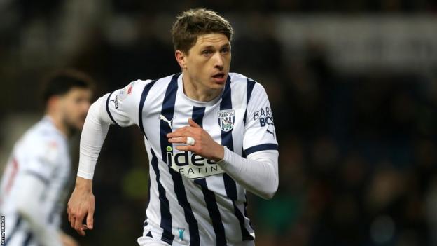 Adam Reach in action for West Brom