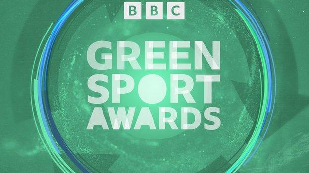 BBC Green Sport Awards graphic