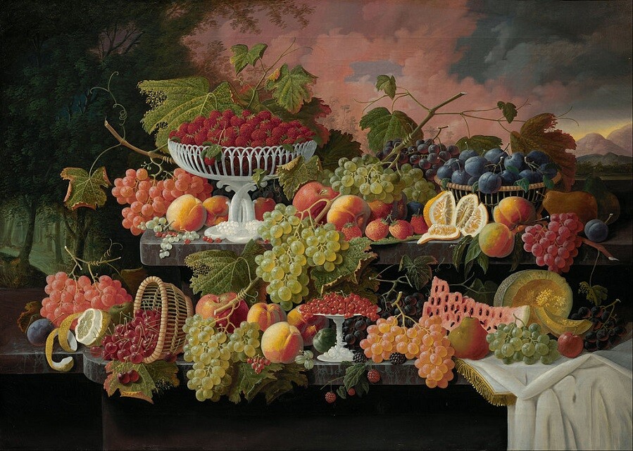 1024px-Severin_Roesen_-_Two-Tiered_Still_Life_with_Fruit_and_Sunset_Landscape_-_Google_Art_Project.jpg