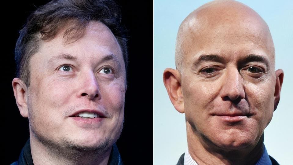 Jeff Bezos Overtakes Elon Musk As Second Wealthiest Person In The World