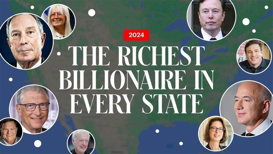 The Richest Person In Every State 2024