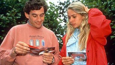 Ayrton Senna e Adriane Galisteu 