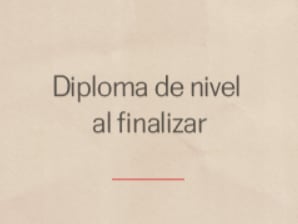 Evalúe su nivel y obtenga un certificado