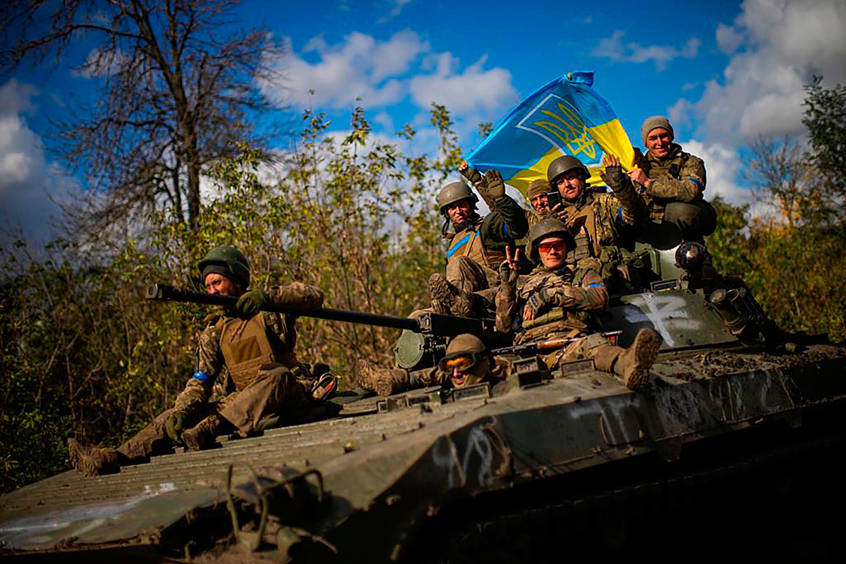 Soldados ucranios