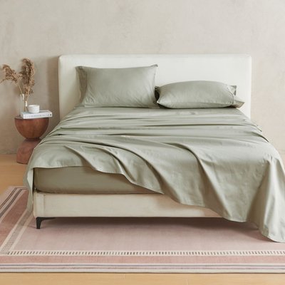 Sateen Solid Sheet Set - Sage Green