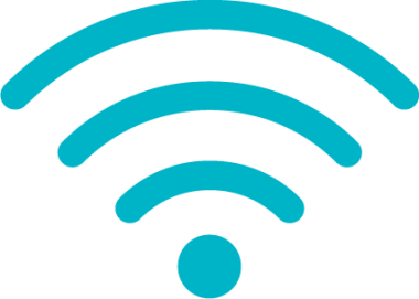 Symbolikuva jossa wifi-symboli