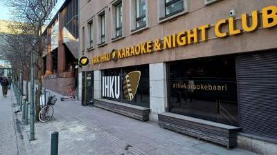 Nattklubben Bar Ihku i Helsingfors. 