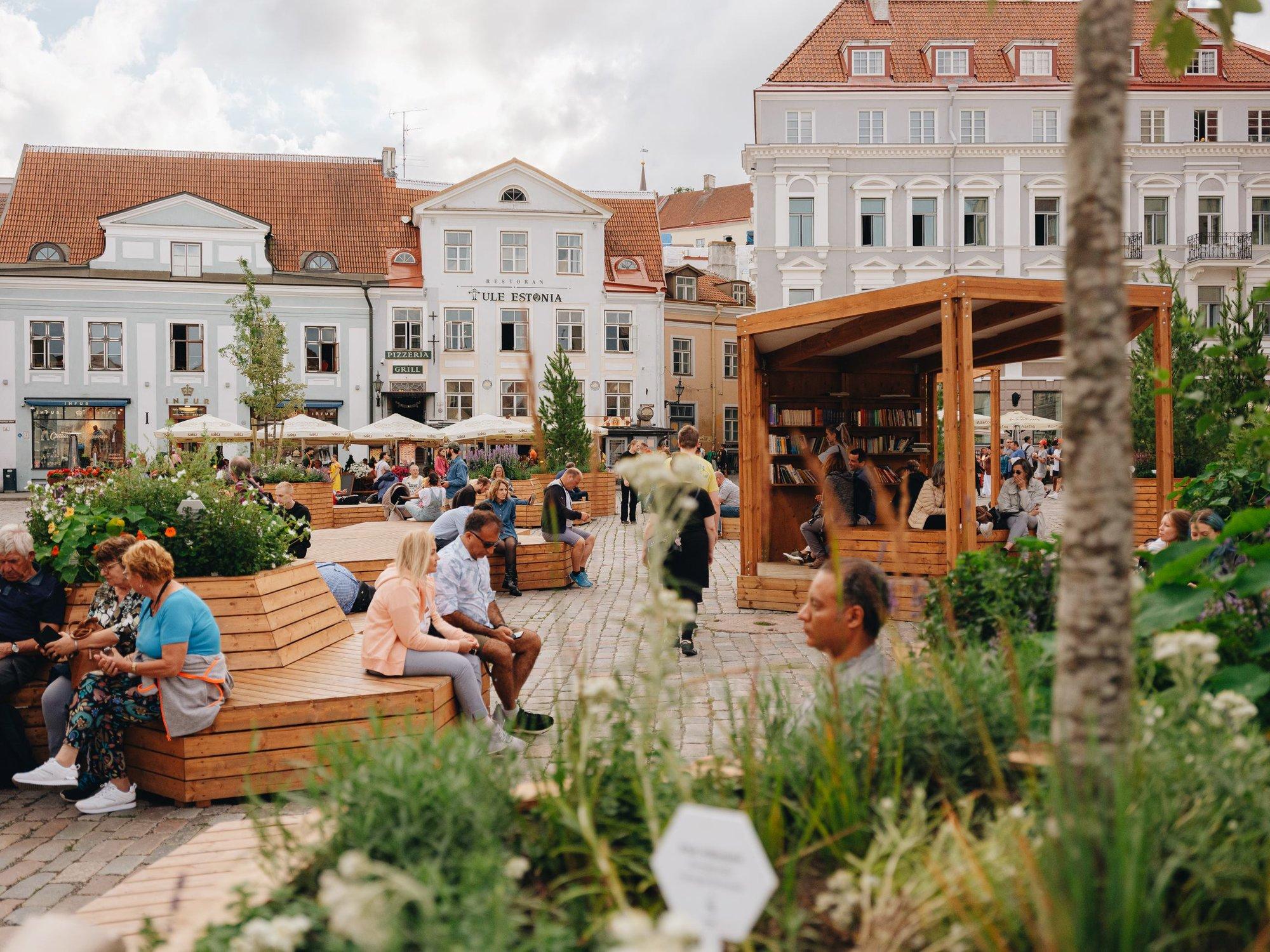 Новые решения в городском пространстве Таллинна: смотрите какие красивые зеленые зоны появятся рядом с вашим домом этим летом