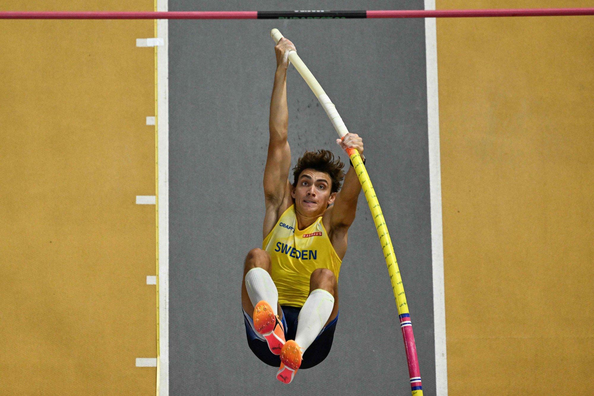 Armand Duplantis püstitas karjääri kaheksanda maailmarekordi.