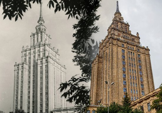 Центр Московского форштадта: от торгового квартала до "Сталинского торта"