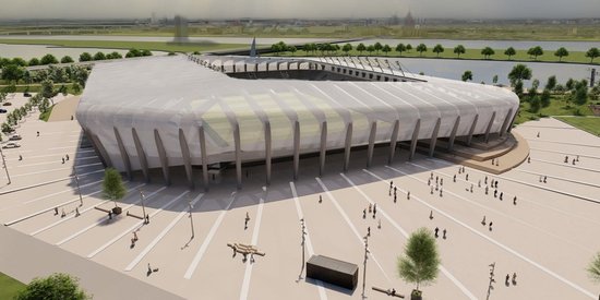 Рижская дума выделила Латвийской федерации футбола землю под стадион на Луцавсале