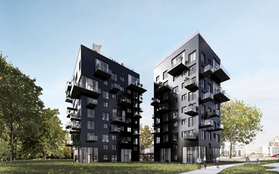 ФОТО: в районе Сканстес построят многоэтажки с эсклюзивными квартирами