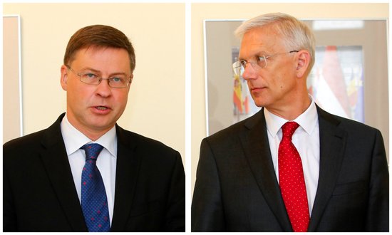 JV saraksta EP vēlēšanām pirmais numurs – Dombrovskis, Kariņš otrais