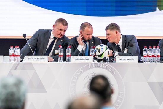 Ļašenko saglabā Latvijas Futbola federācijas prezidenta krēslu