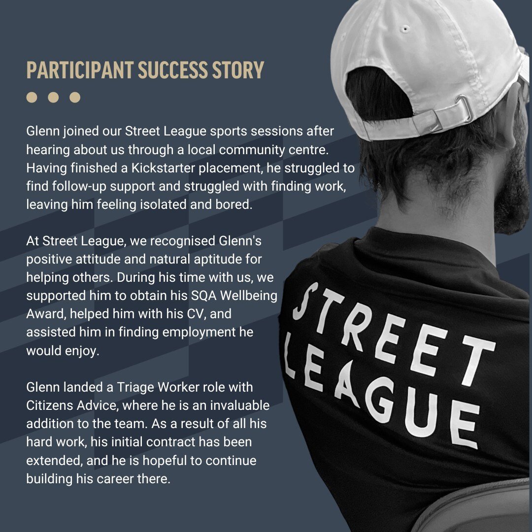 Glenn's story is a true testament to the transformative impact of our programmes. 

Overcoming the challenges of unemployment, boredom, and isolation, he persevered to find meaningful work and purpose. Today, he inspires others with his unwavering de