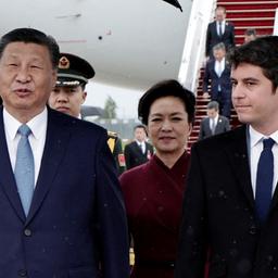 Chinas Präsident Xi und Frankreichs Premierminister Attal