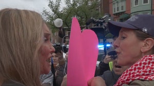 Caitlyn Jenner Confronts Pro-Palestinian Protesters at Correspondents' Dinner