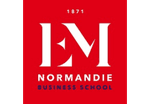Logo Ecole de management de Normandie Campus de Paris Clichy