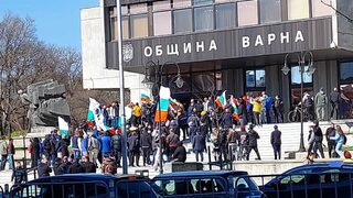 Рибарски сдружения протестираха във Варна срещу развитието на офшорни ветроенергийни паркове