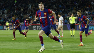 Хеттрик на Левандовски помогна на "Барселона" за обрат срещу "Валенсия"