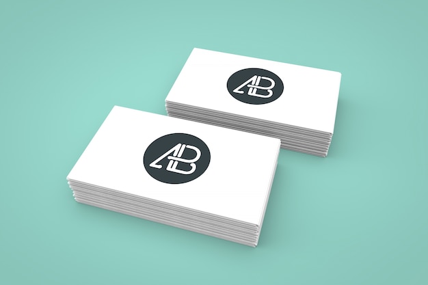 Free PSD business cards mock up