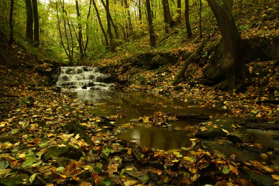 Водопад в Зарайске