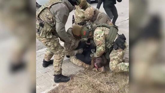 В Белгородской области задержан мужчина за подготовку терактов против военных