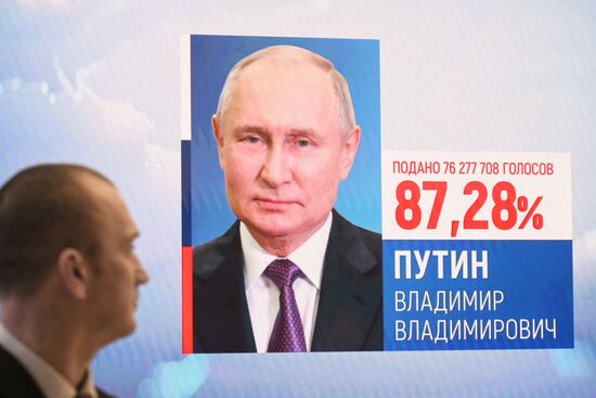 ЦИК подвел официальные итоги выборов президента РФ