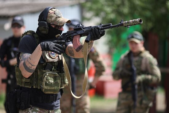 Военно-полевые сборы для казачьей молодежи