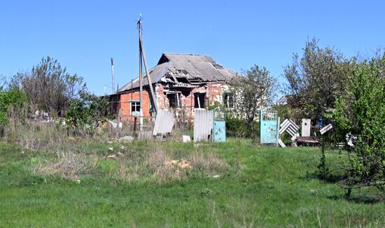 Жизнь мирного населения на линии фронта в Харьковской области