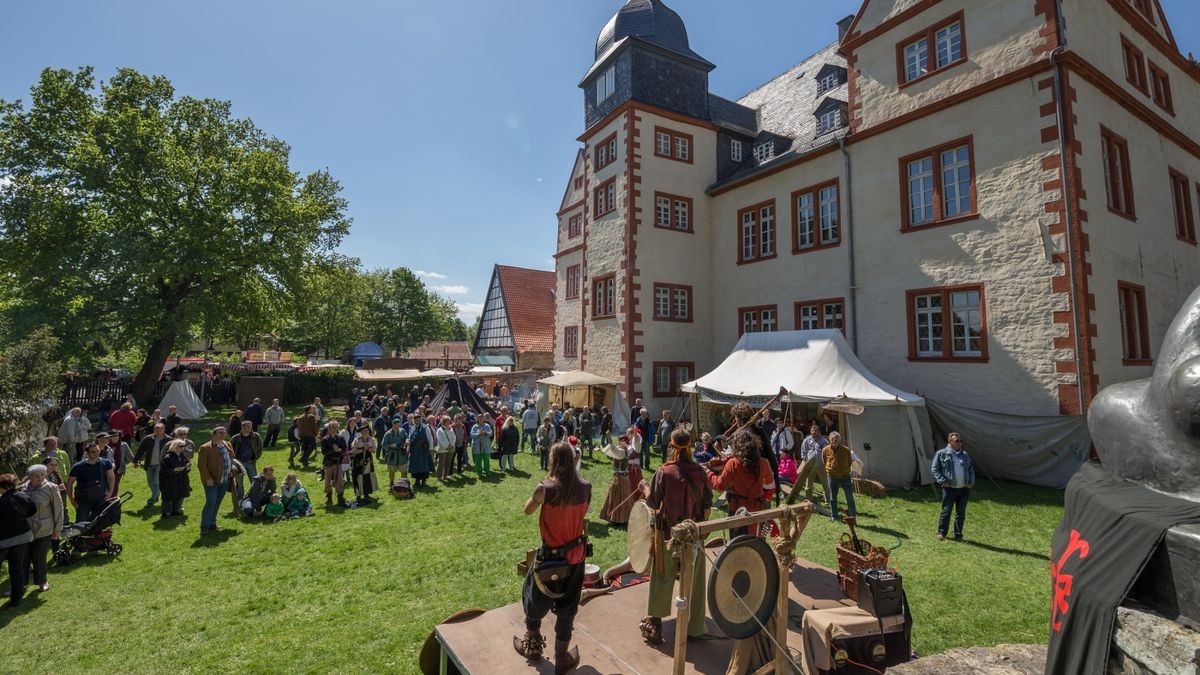 Im und rund um das Schloss Salder findet das Museumsfest statt. (Archivfoto)