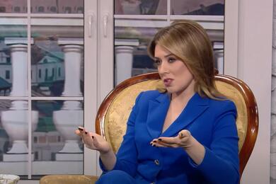 Вероника Бута. Фото: скриншот видео Телеканал Беларусь 1