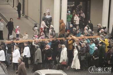 Крестный ход в Барановичах. Фото: katolik.life