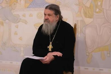 Андрей Лемешонок 16 мая 2023 года. Скриншот видео Свято-Елисаветинского монастыря