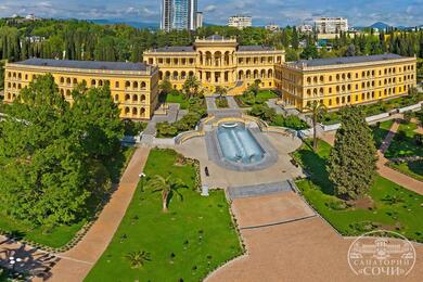 Санаторий "Беларусь" в Сочи. Фото было размещено на сайте sanatoriysochi.ru