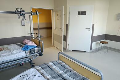 Обстановка в больнице в польском городе Лапы, февраль 2024-го. Фото: Facebook Майи Терекуловой